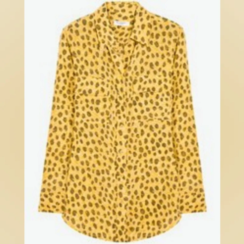 EQUIPMENT | $250 Femme Silk Cheetah Print Blouse - Picture 2 of 2